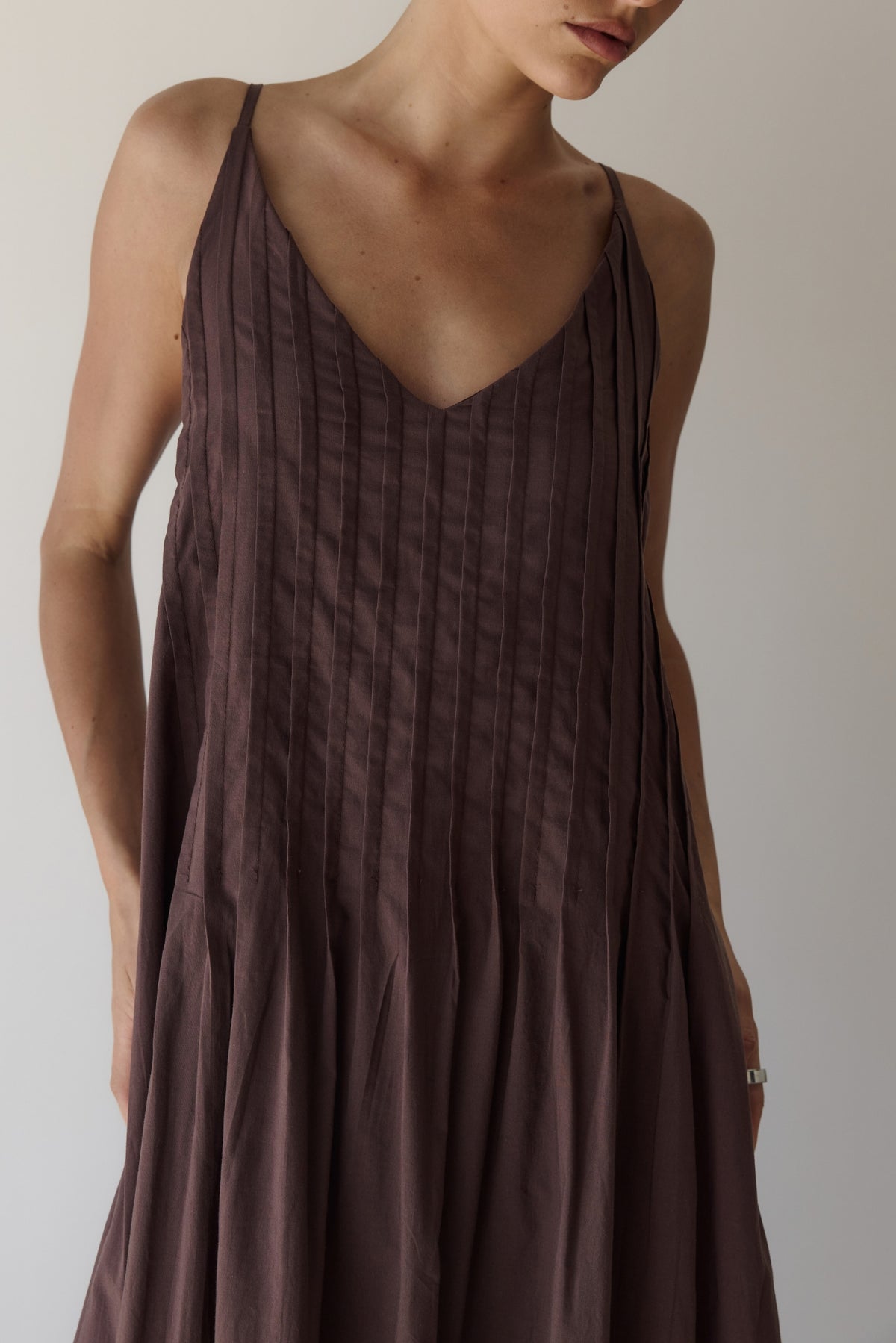 Conni Maxi Dress (Chocolate)
