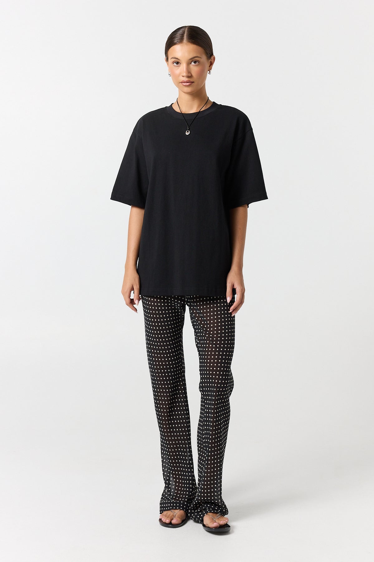 Zoe Pant (Black Polka)