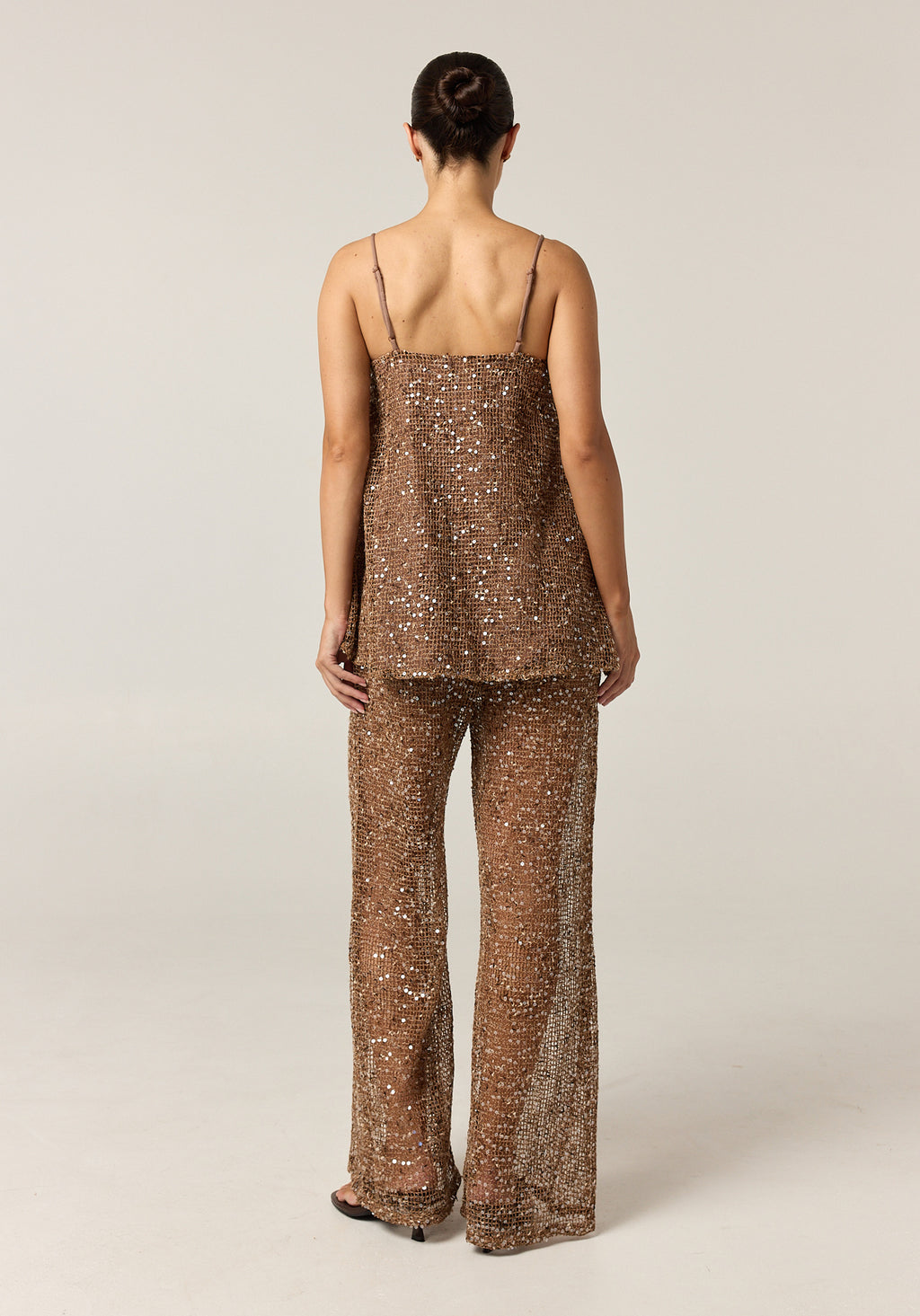 Callie Sequin Set (Chocolate)