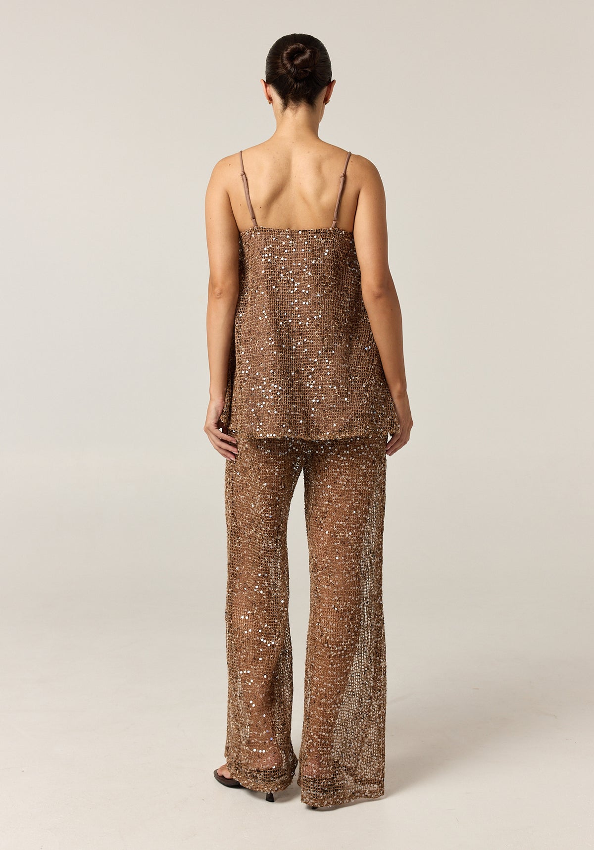 Callie Sequin Set (Chocolate)