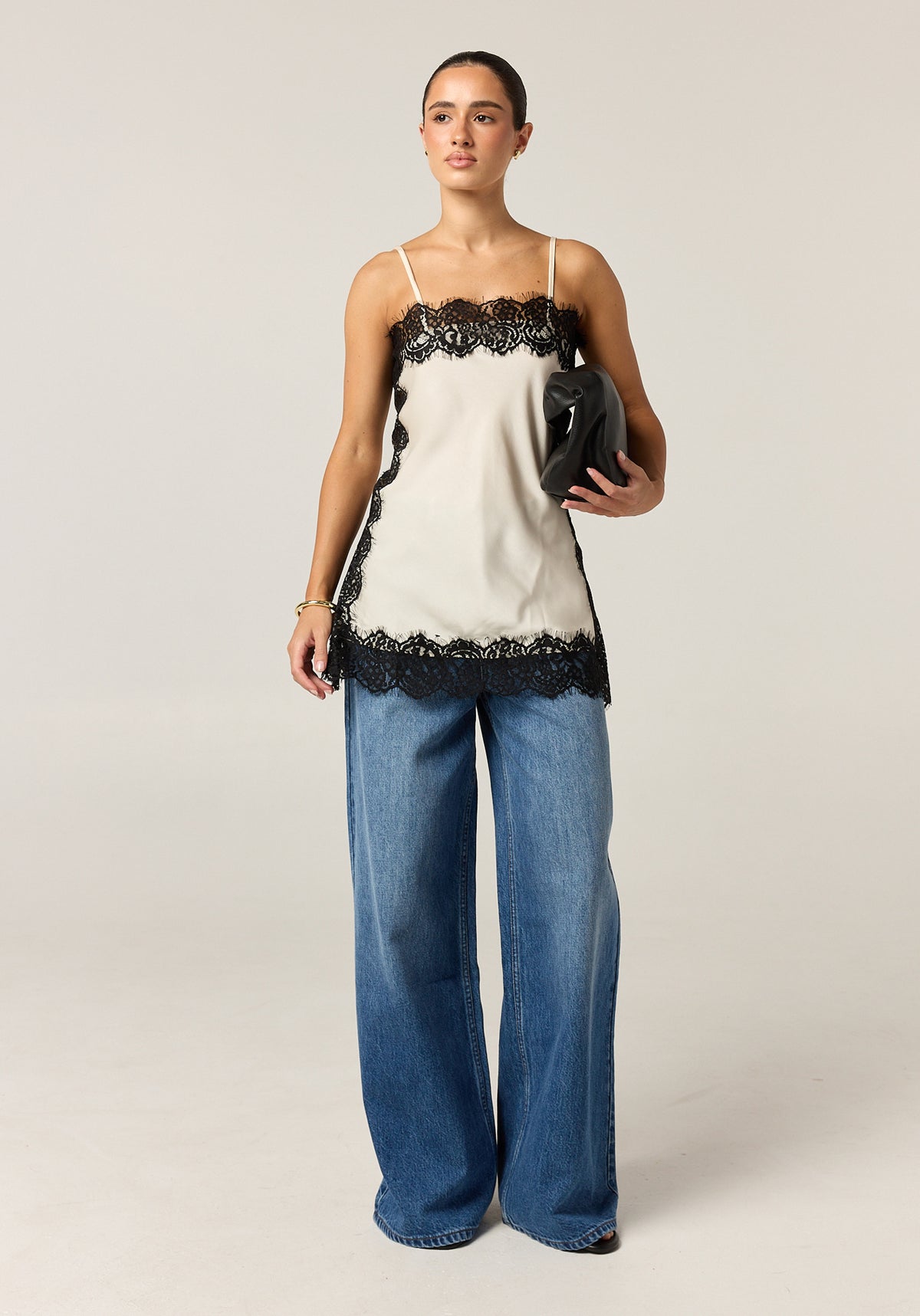 Thea Lace Top (Ivory)