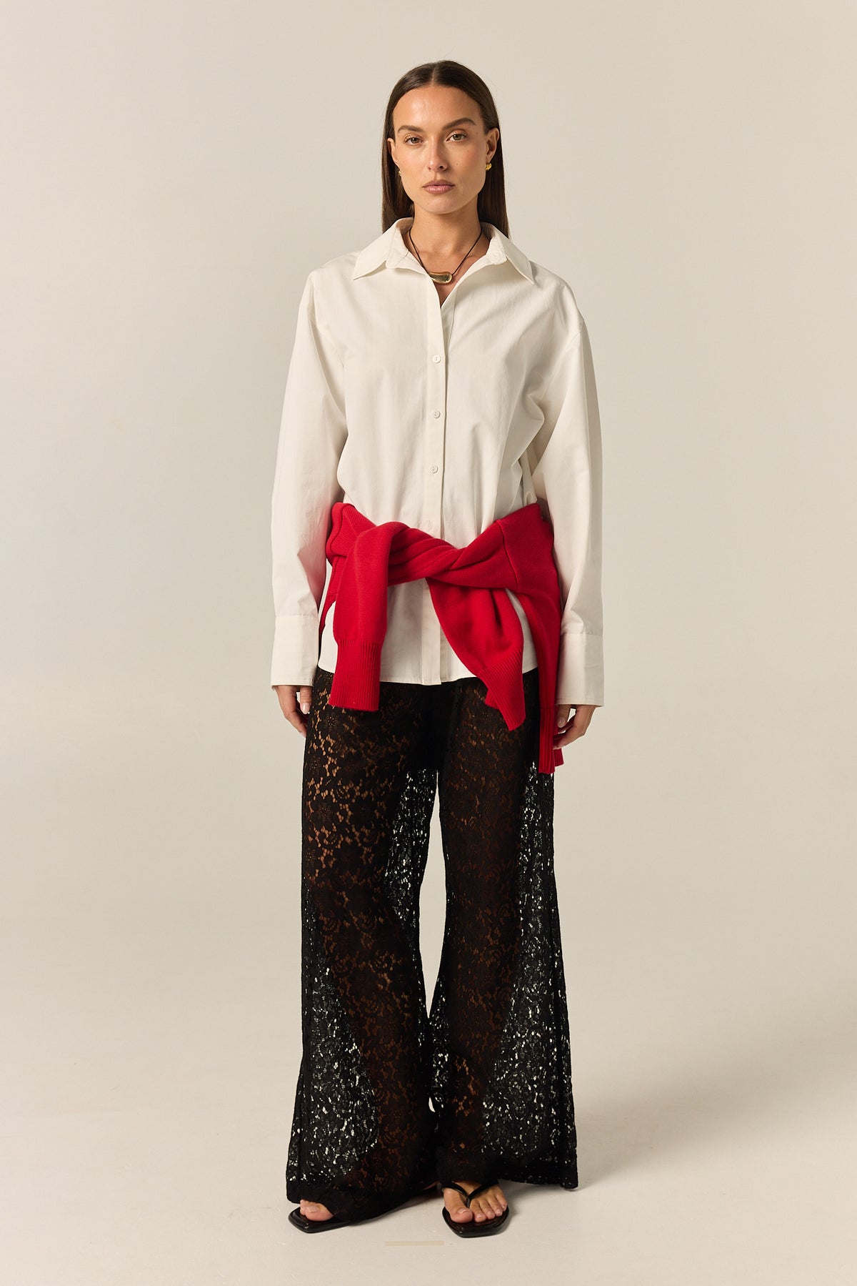 Thea 2.0 Lace Pant (Black)