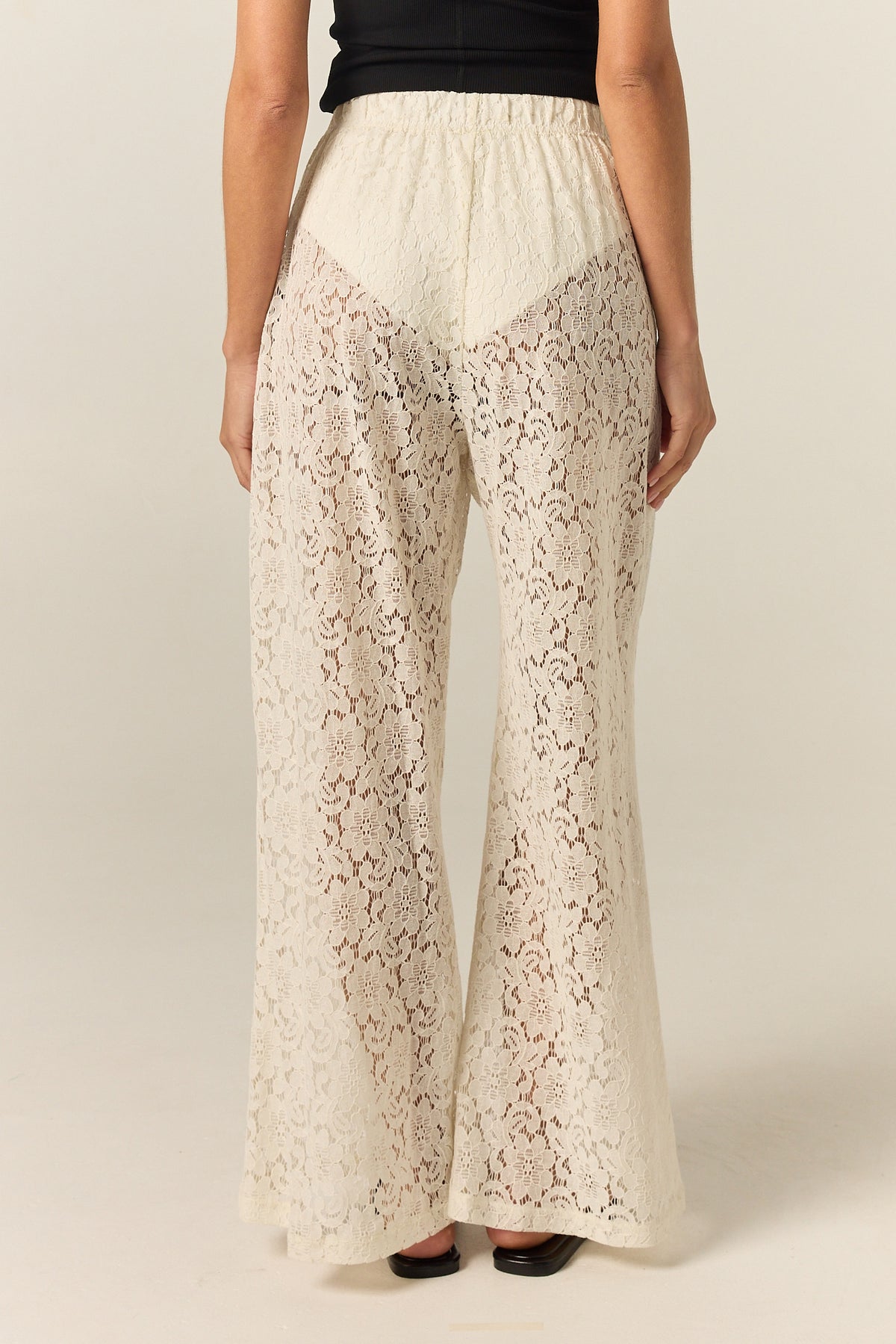 Thea 2.0 Lace Pant (Cream)