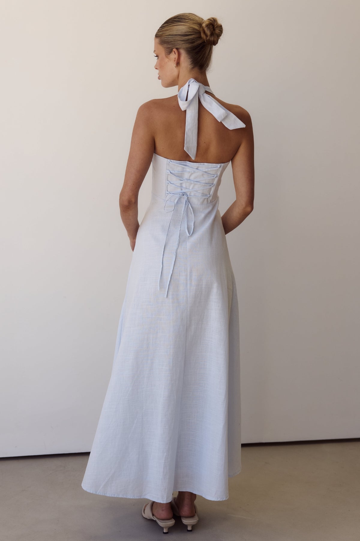 Bonnie Maxi Dress (Light Blue)