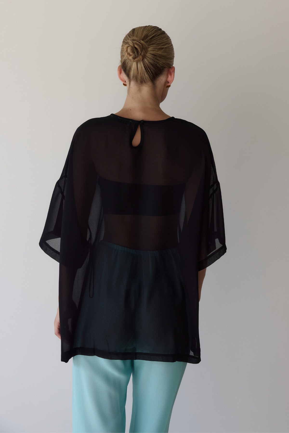 Nikki Sheer Top (Black)