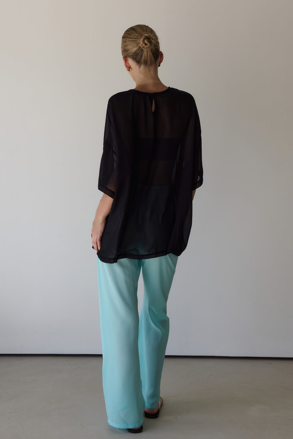 Nikki Sheer Top (Black)