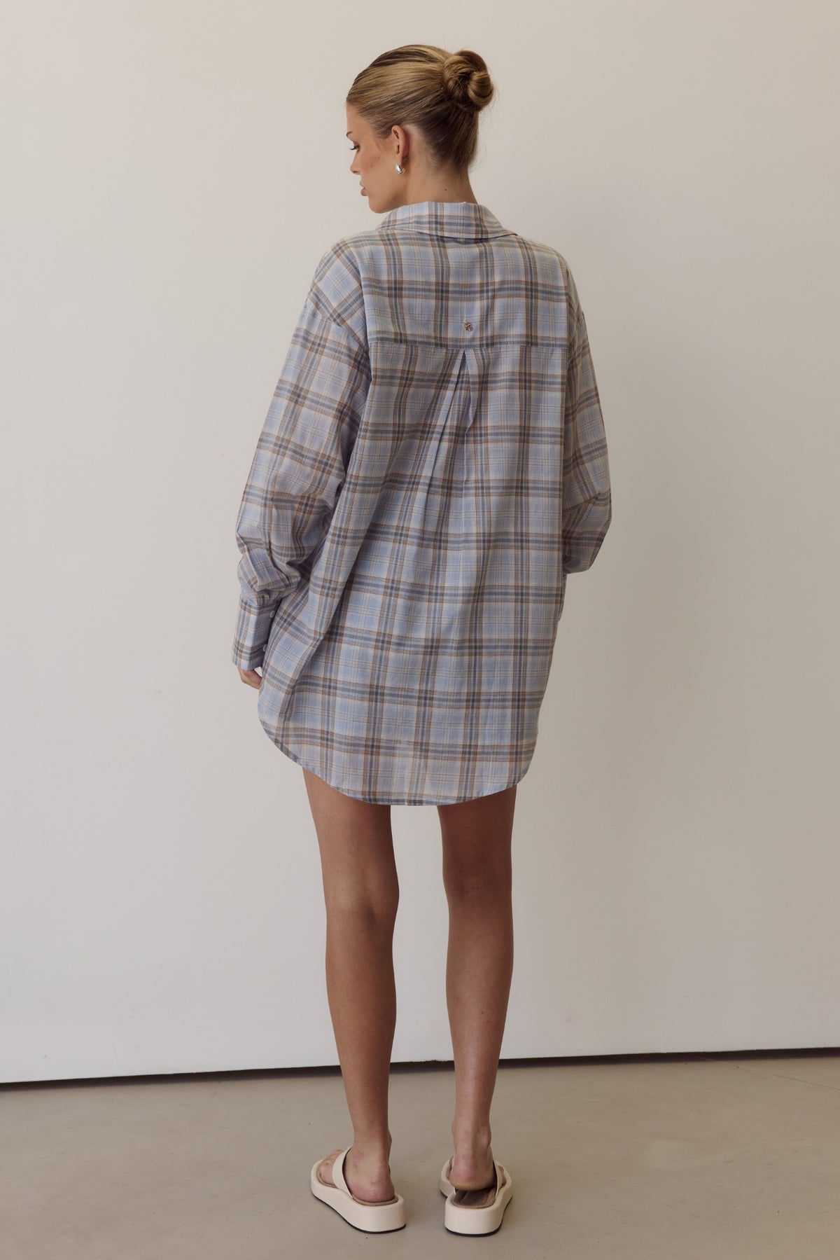 Esme Shirt (Blue Plaid)