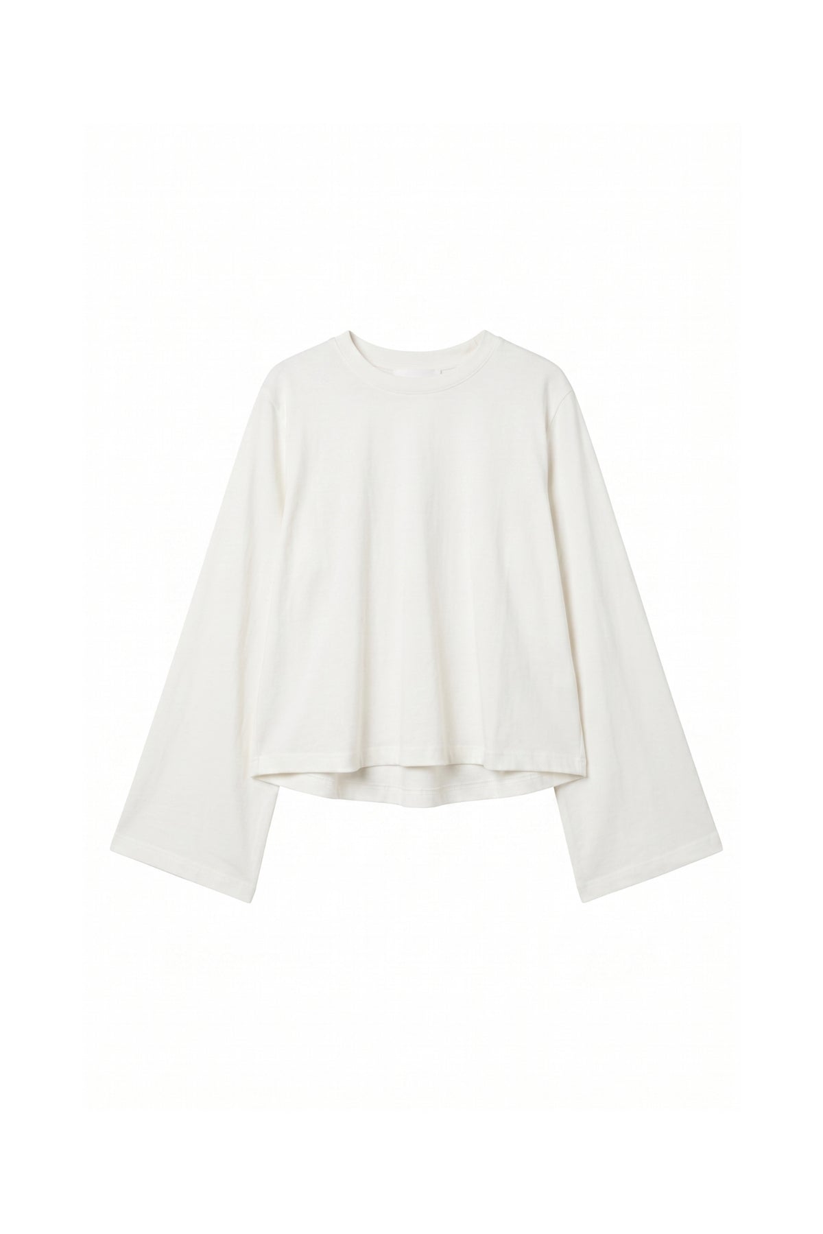 Harper Swing Long Sleeve Tee (White)